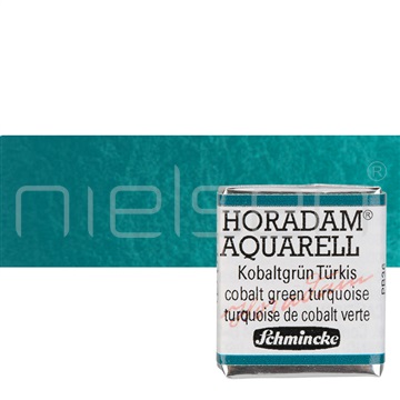 akv. HORADAM 1/2 pánvička - Cobalt green turquoise