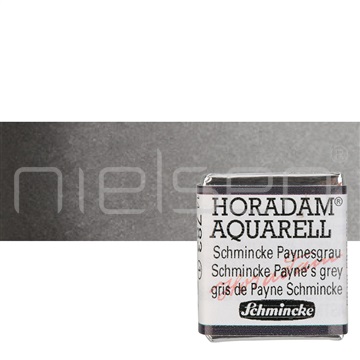 akv. HORADAM 1/2 pánvička - Schmincke Payne&#39;s grey