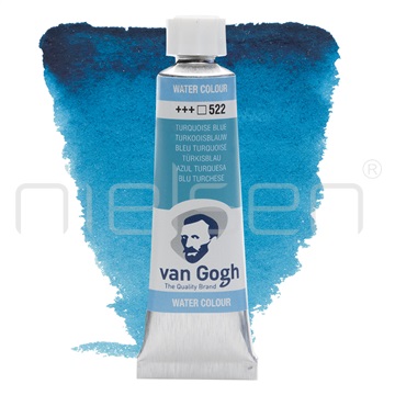 akvarel van GOGH 10 ml - Turquoise blue