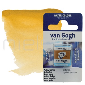 akvarel van GOGH pánvička - Yellow ochre