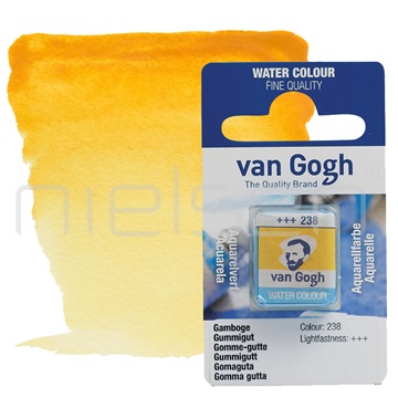 akvarel van GOGH pánvička - Gamboge