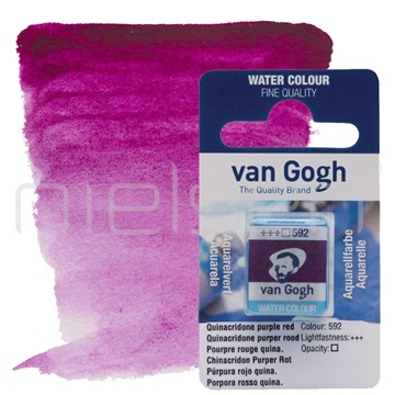 akvarel van GOGH pánvička - Quinacrid. purple red