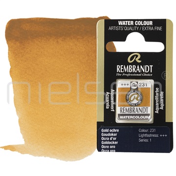 akvarel Rembrandt pánvička - Gold ochre