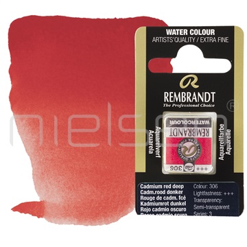 akvarel Rembrandt pánvička - Cadmium red D