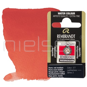 akvarel Rembrandt pánvička - Permanent red M