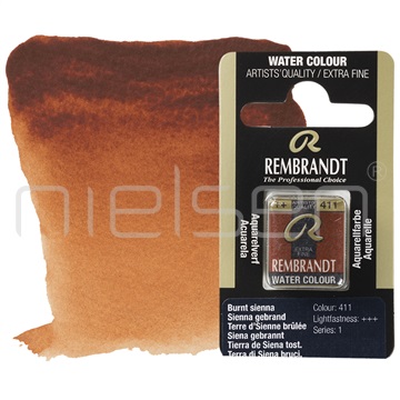 akvarel Rembrandt pánvička - Burnt sienna