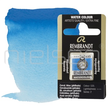 akvarel Rembrandt pánvička - Cerul. blue phthalo