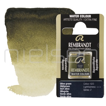 akvarel Rembrandt pánvička - Olive green