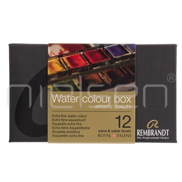 akvarel REMBRANDT set 12x pánvička - basic