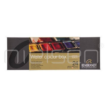 akvarel REMBRANDT set 24x pánvička