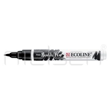 akvarel Ecoline brushpen - Black