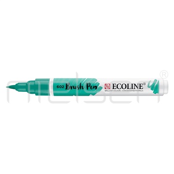 akvarel Ecoline brushpen - Deep green