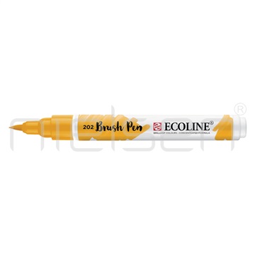 akvarel Ecoline brushpen - Deep yellow