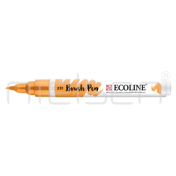akvarel Ecoline brushpen - Gold ochre