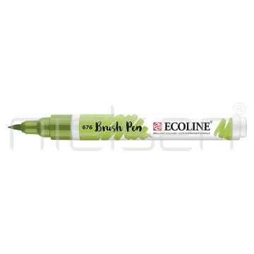 akvarel Ecoline brushpen - Grass green