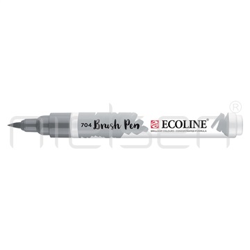 akvarel Ecoline brushpen - Grey