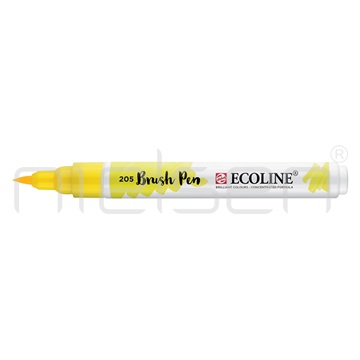 akvarel Ecoline brushpen - Lemon yellow