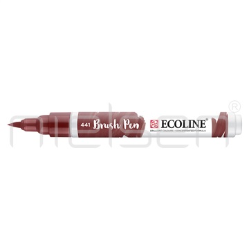 akvarel Ecoline brushpen - Mahogany