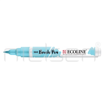 akvarel Ecoline brushpen - Pastel blue