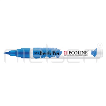 akvarel Ecoline brushpen - Ultramarine light