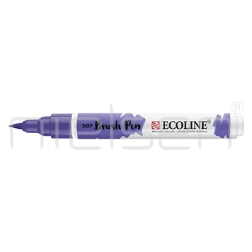 akvarel Ecoline brushpen - Ultramarine violet