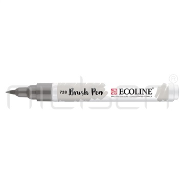 akvarel Ecoline brushpen - Warm grey light
