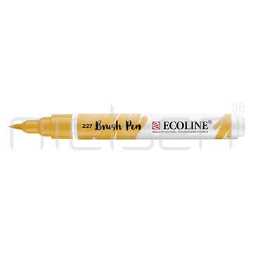 akvarel Ecoline brushpen - Yellow ochre