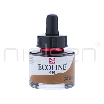 akvarel Ecoline 30 ml - Sepia