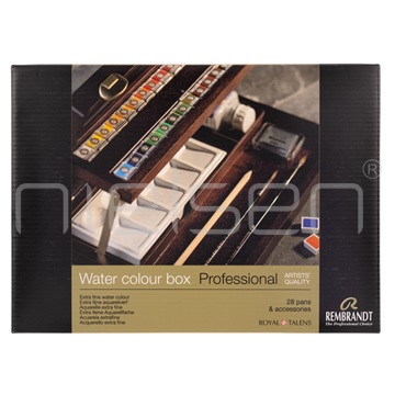akvarel REMBRANDT set - box Professional