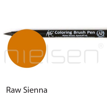 akvarel Sakura KOI brushpen - Raw sienna