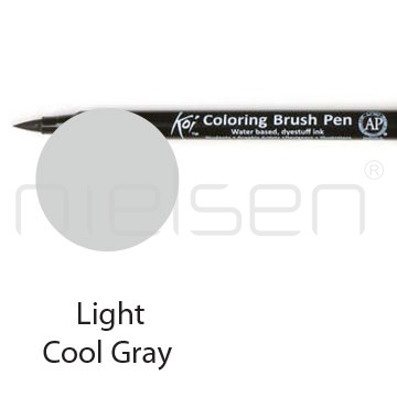 akvarel Sakura KOI brushpen - Light cool gray