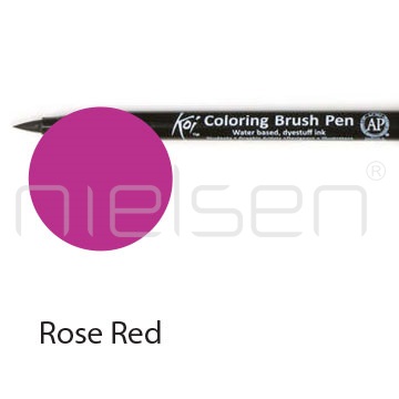 akvarel Sakura KOI brushpen - Rose red