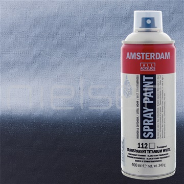 spray Amsterdam 400 ml - Transp. titanium white