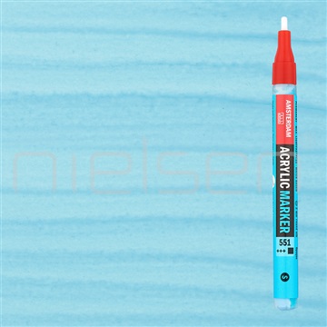 AMSTERDAM marker S 2mm - Sky blue LT