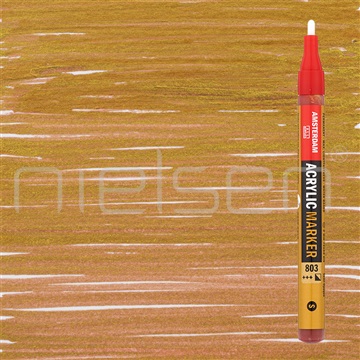 AMSTERDAM marker S 2mm - Deep gold