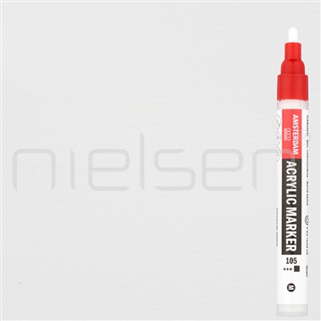 AMSTERDAM marker M 4mm - Titanium white