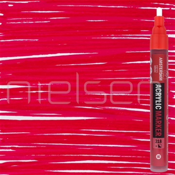 AMSTERDAM marker M 4mm - Carmine