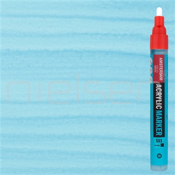 AMSTERDAM marker M 4mm - Sky blue LT