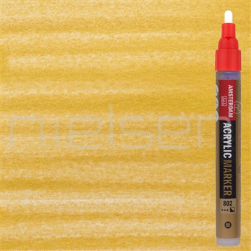 AMSTERDAM marker M 4mm - Light gold