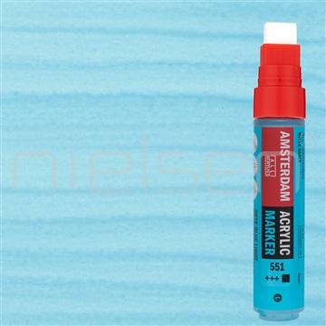 AMSTERDAM marker L 15mm - Sky blue LT