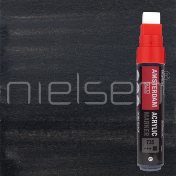 AMSTERDAM marker L 15mm - Oxide black