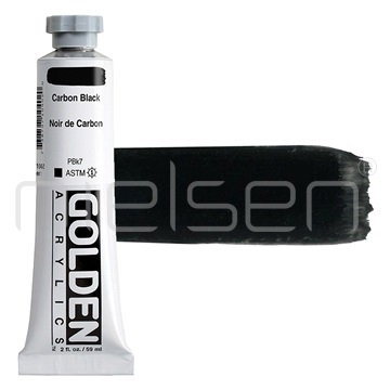 Golden HEAVY BODY - Carbon Black, 59ml