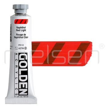 Golden HEAVY BODY - Naphthol Red Light, 59ml