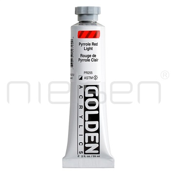 Akryl Golden HEAVY BODY - Pyrrole Red Light, 59ml
