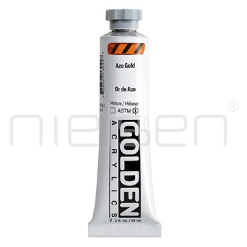 Akryl Golden HEAVY BODY - Azo Gold, 59ml
