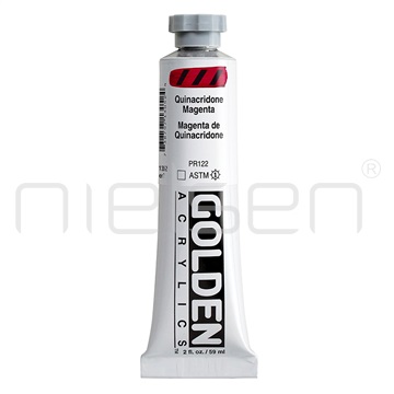 Akryl Golden HEAVY BODY - Quinacridone Magent,59ml