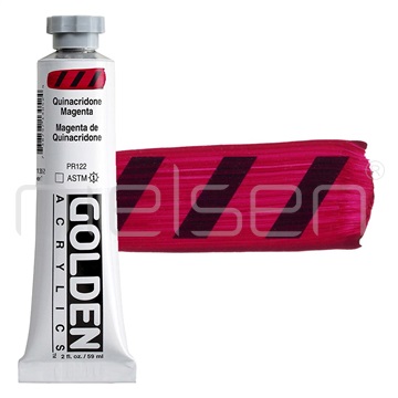 Golden HEAVY BODY - Quinacridone Magenta, 59ml