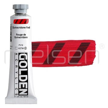 Golden HEAVY BODY - Quinacridone Red, 59ml