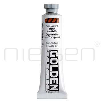 Akryl Golden HEAVY BODY - Tran.Brown Iron Oxi,59ml