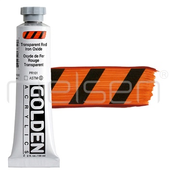 Golden HEAVY BODY - Transpar. Red Iron Oxide, 59ml